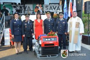 90. let Prostovoljnega gasilskega društva Babinci in prevzem nove motorne brizgalne 8